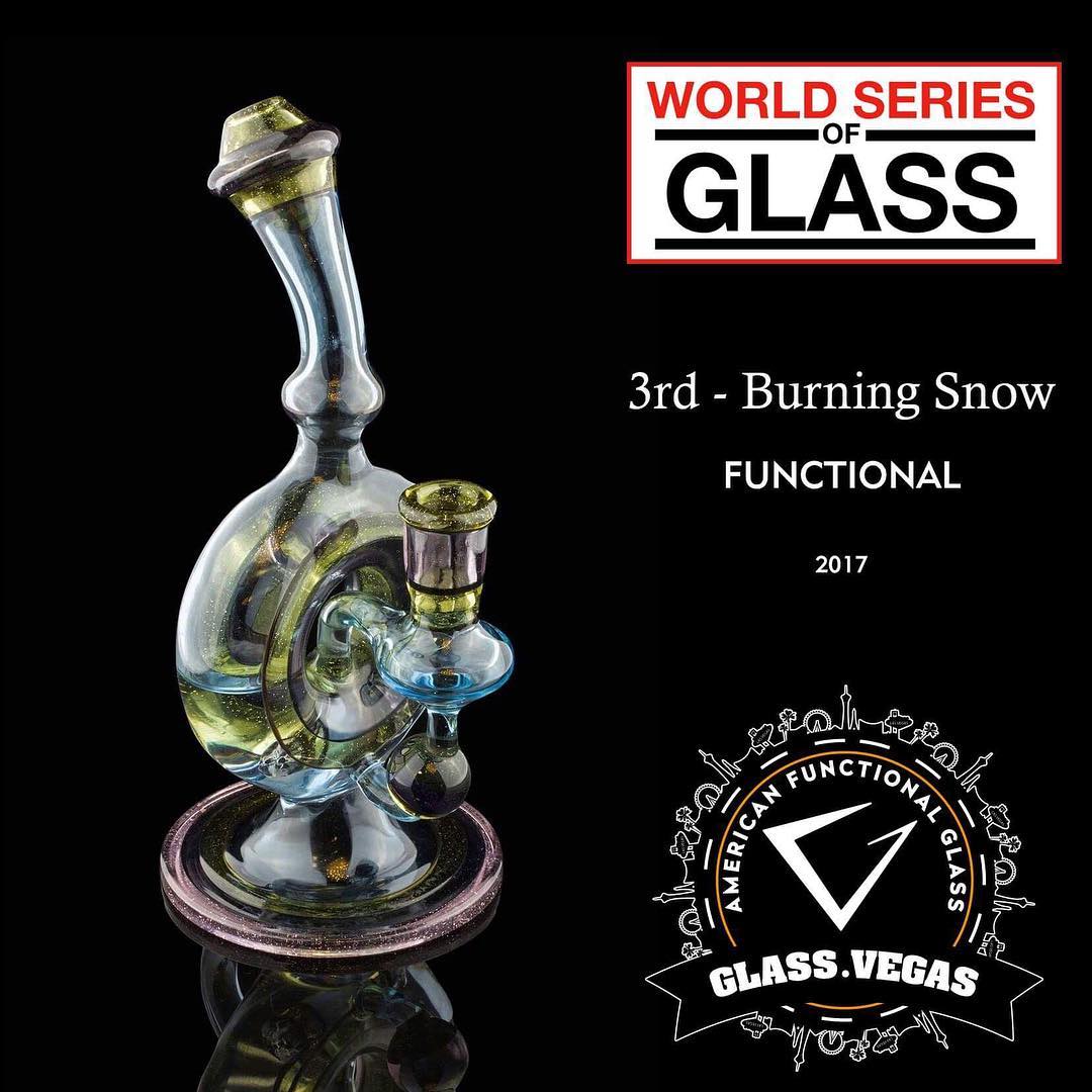 Burning Snow 3rd Prize Functional Glass
