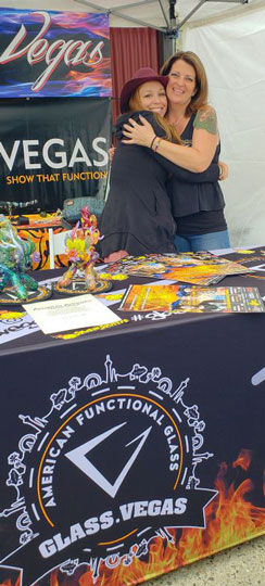 LaceFace and Amy at SSOTY Party