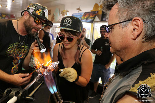 Artists at Piece of Mind Party