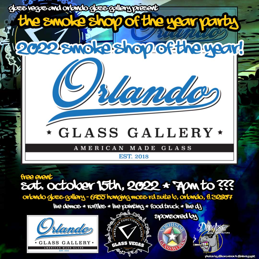 2022 Smoke Shop of the Year Orlando Glass Gallery Post