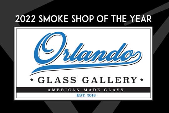 2022 Smoke Shop of the Year Orlando Glass Gallery Logo