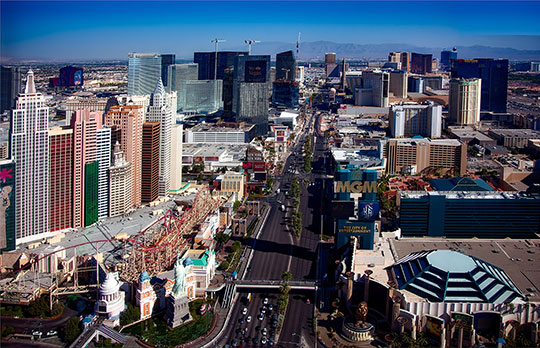 Vegas Strip Daytime
